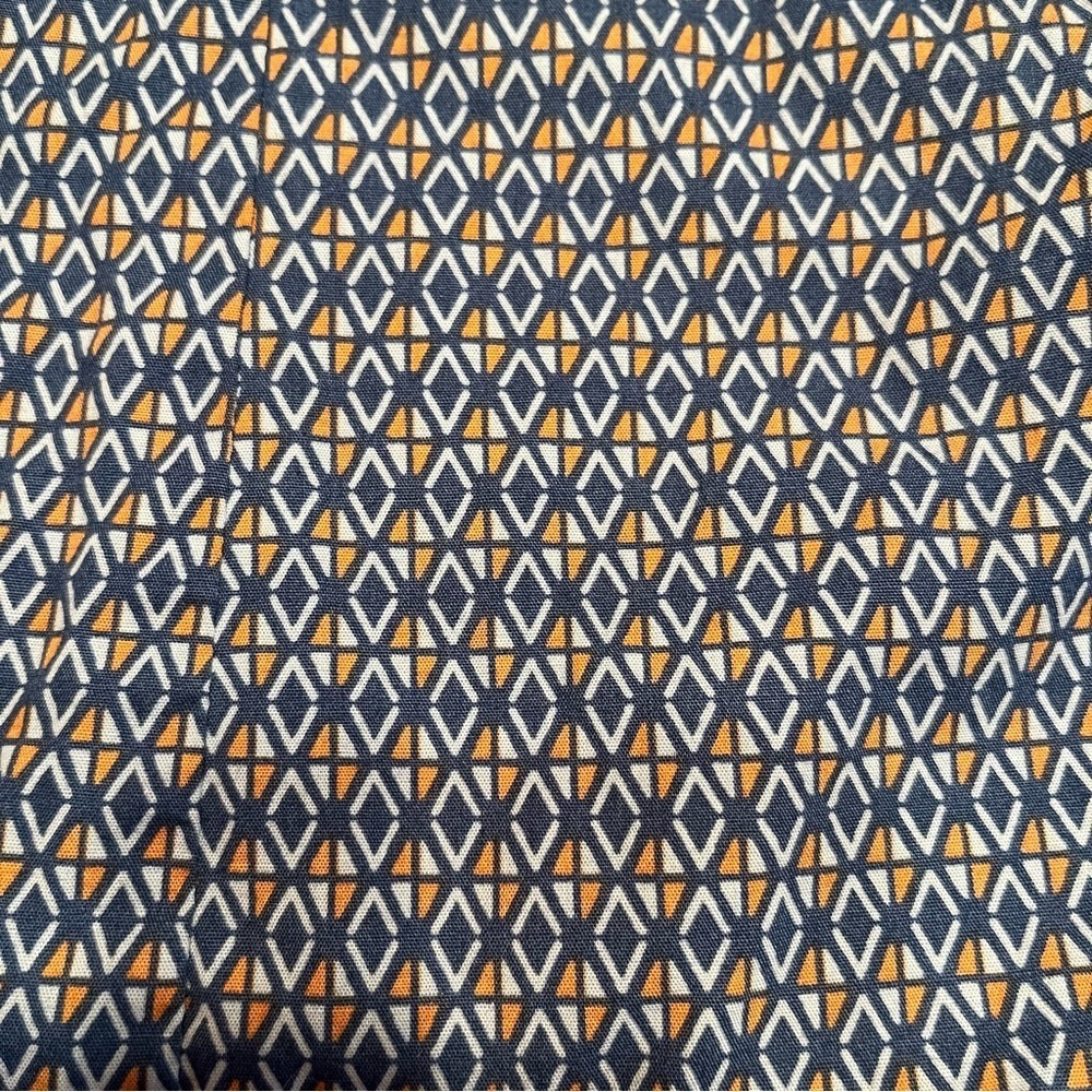 Roper Western Diamond Print Long Sleeve Snap Up Shirt Size S - Picture 6 of 9